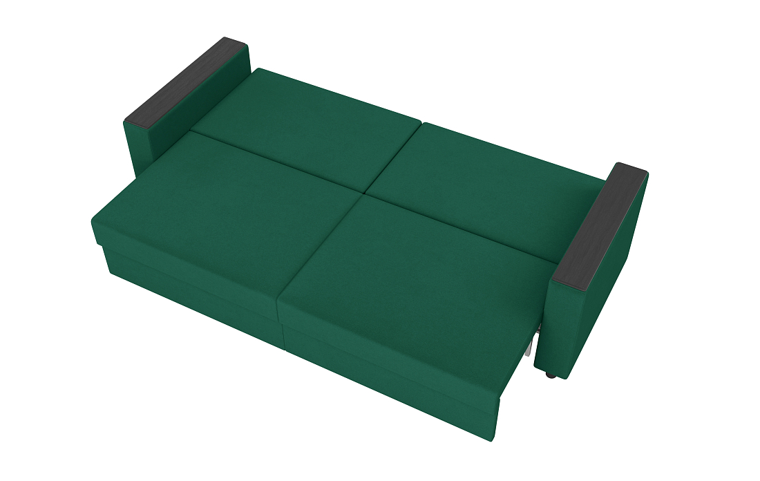 Гермес / Диван - кровать 3-х мест велюр велутто хвойный 33